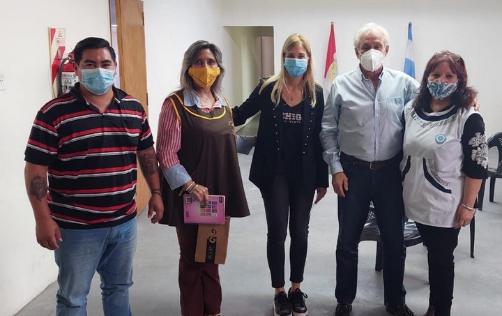 Speratti se reunió con referentes del Barrio Virgen Guadalupe