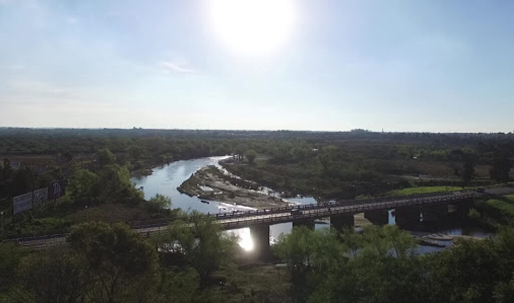 Protest against government is lead by a men