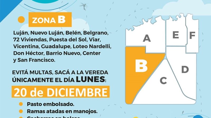 [AUDIO] Patio limpio en zona B de Reconquista