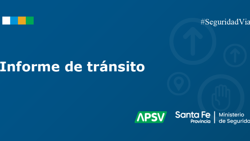[AUDIO] Estado del tránsito en la provincia de Santa Fe