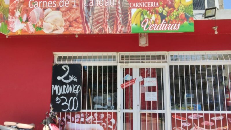 Clausuraron una carnicería en Reconquista