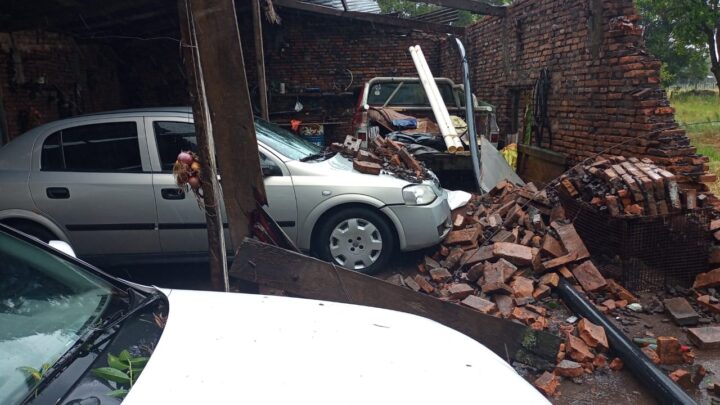 Un tornado arrasó la zona rural de Avellaneda