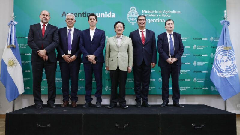 Perotti participó de la presentación de la región de los Bajos Submeridionales ante la FAO
