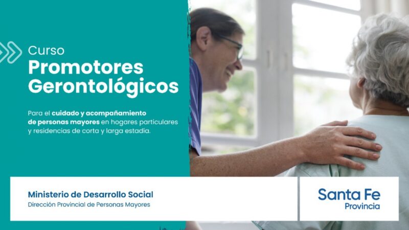 La provincia abrió la inscripción para la capacitación de promotores gerontológicos