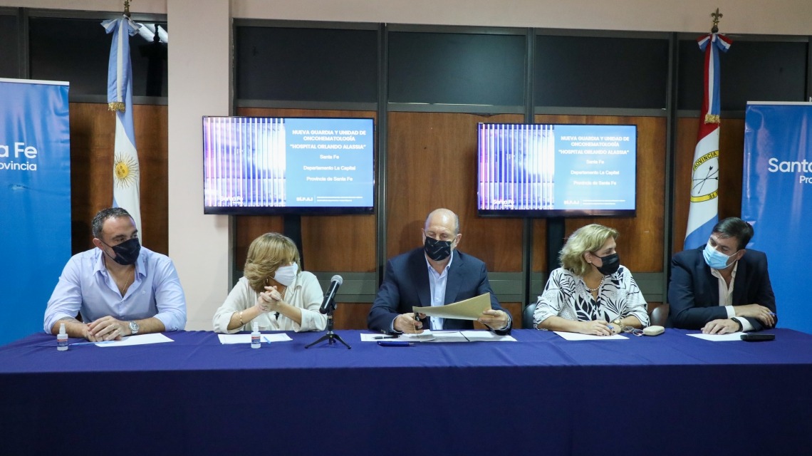 La provincia invertirá en la Unidad de Oncohematología del Hospital Orlando Alassia