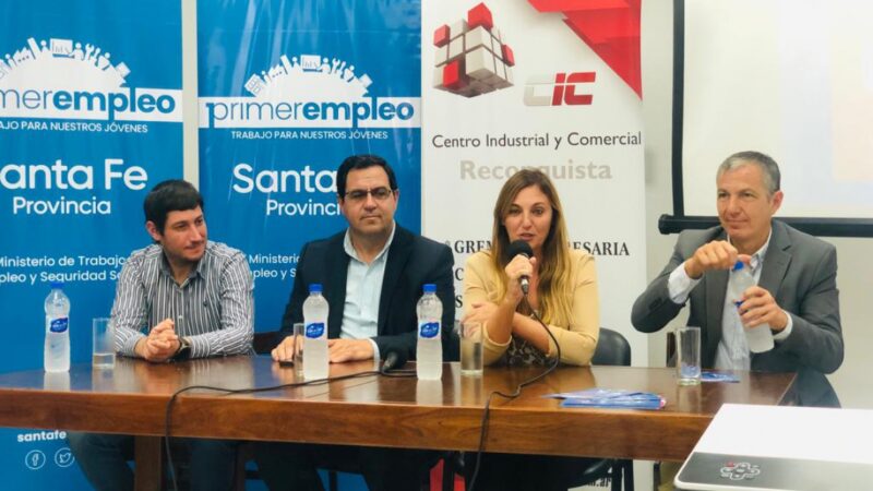 La provincia presentó el Programa Primer Empleo en Reconquista