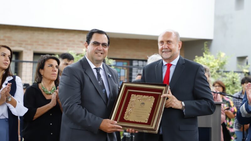 Perotti participó de la celebración por los 150 años de la ciudad de Reconquista