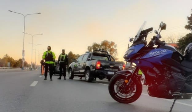 Operativo de tránsito en el anfiteatro por los recitales del 27, 30 de abril y 1° de mayo