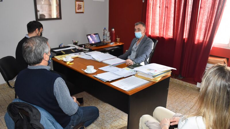 Zanel recibió al titular provincial de Seguridad e Higiene de los Trabajadores Municipales