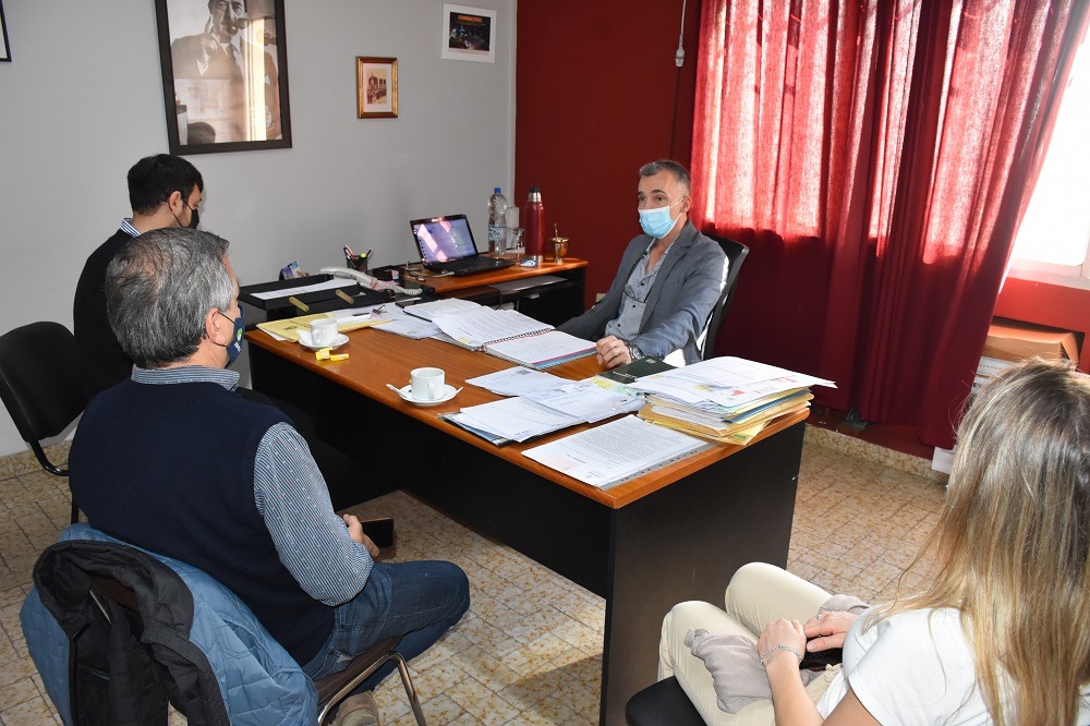 Zanel recibió al titular provincial de Seguridad e Higiene de los Trabajadores Municipales