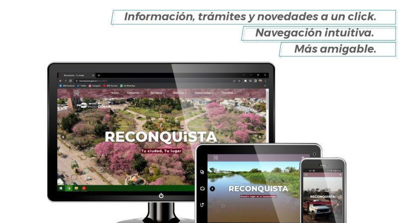 Reconquista tiene nueva web