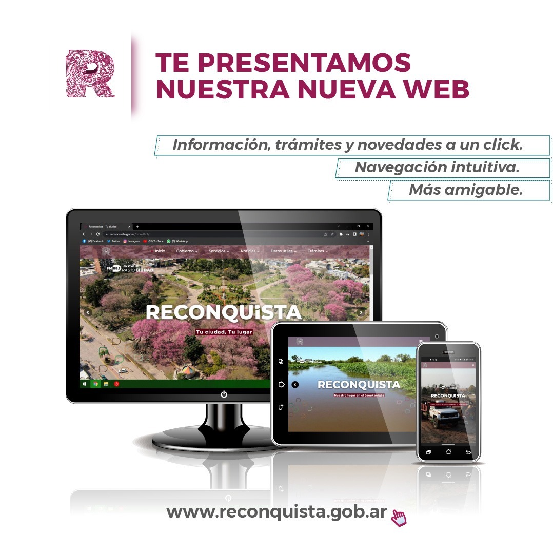 Reconquista tiene nueva web