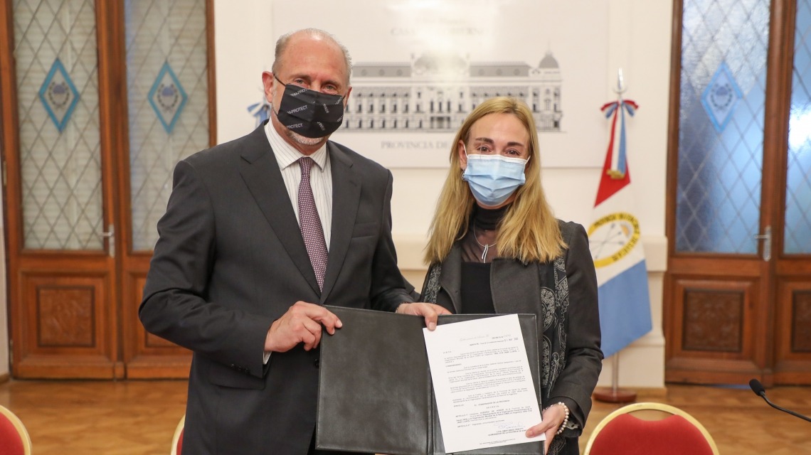 Perotti recibió a la representante de la Organización Panamericana de la Salud