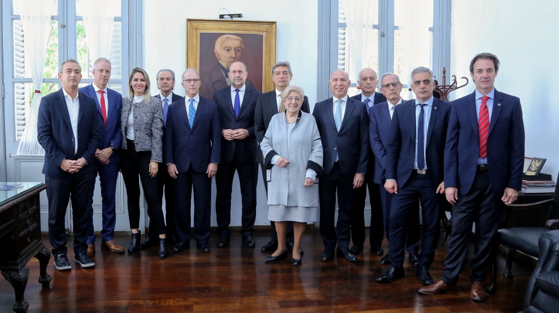 El gobernador Omar Perotti participó del Encuentro Nacional de la Justicia Federal