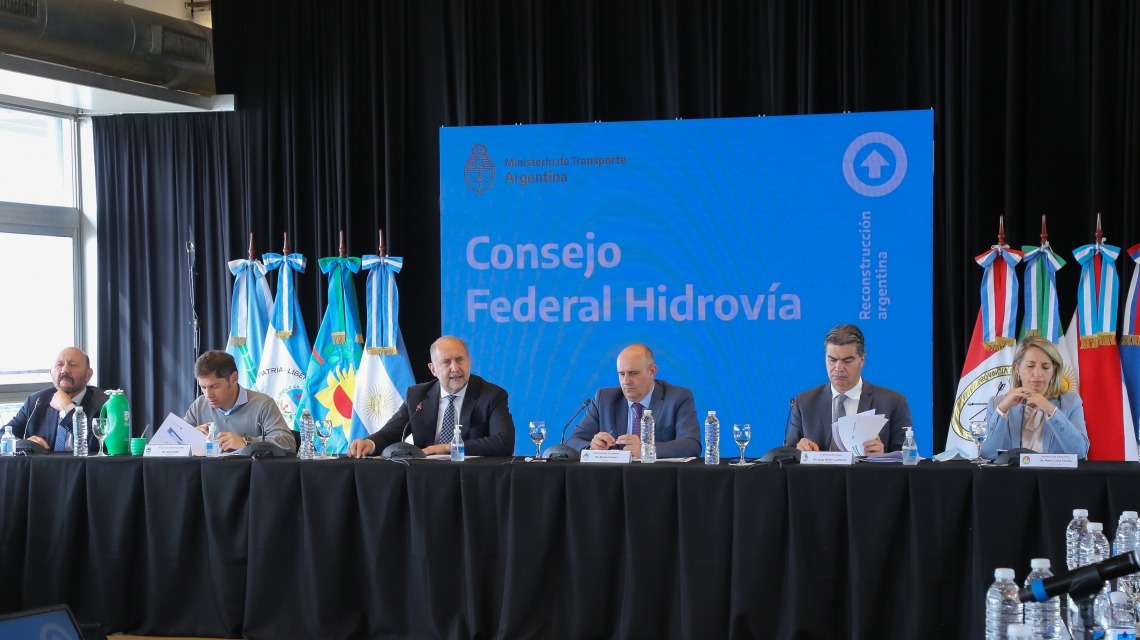 Primera reunión del Consejo Federal Hidrovía en Rosario