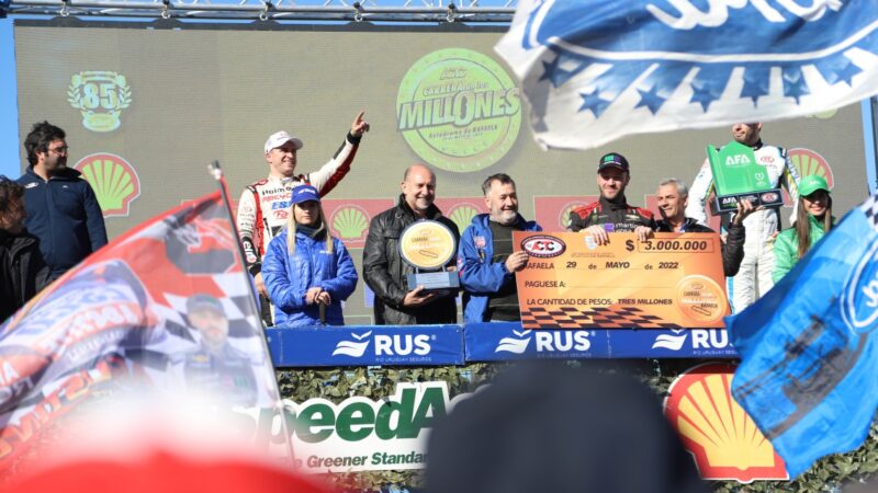 Perotti participó en Rafaela de la 6ª fecha del Turismo Carretera
