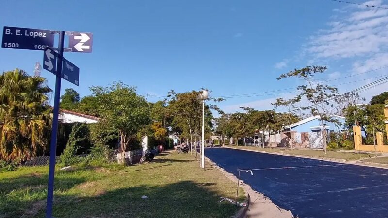 Avanza la reparación de calles en Romang