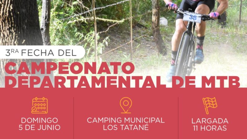 3ª fecha del Campeonato de Mountain Bike