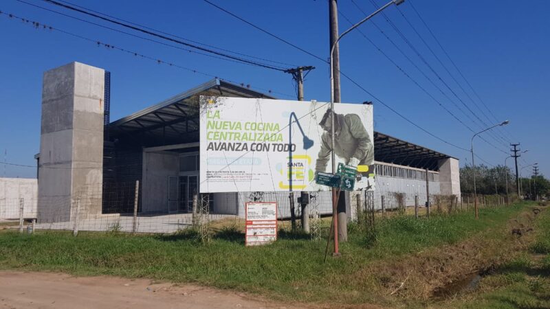 Finalizan la obra de la cocina centralizada de Reconquista