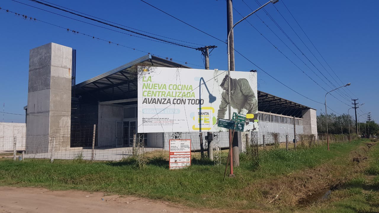 Finalizan la obra de la cocina centralizada de Reconquista