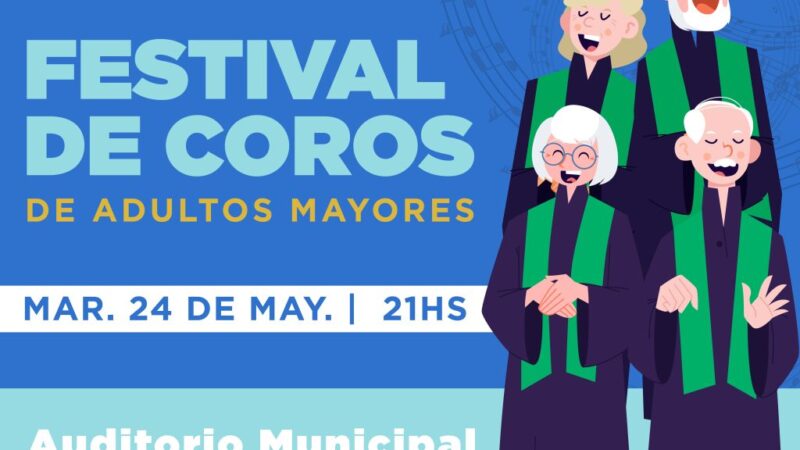 Festival de coros de abuelos en Avellaneda