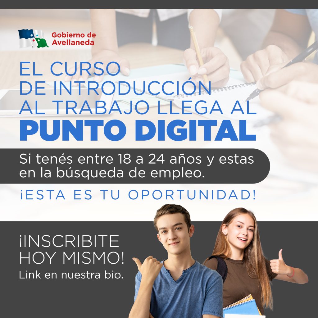 Curso de introducción al trabajo en Avellaneda