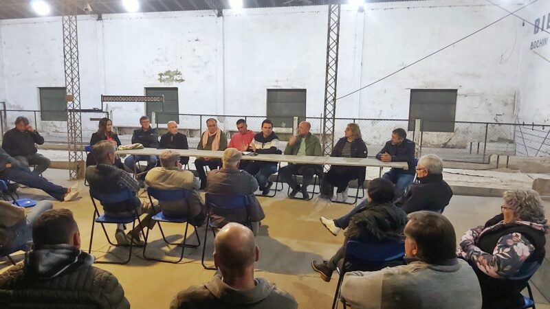 Malabrigo juntos a Los Laureles planifican obras