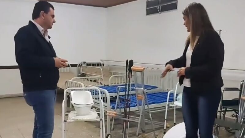 [VIDEO] Presentaron el banco municipal de elementos ortopédicos