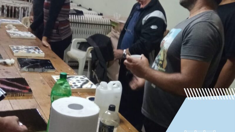Taller de Resina Epoxi y Porcelanato Líquido