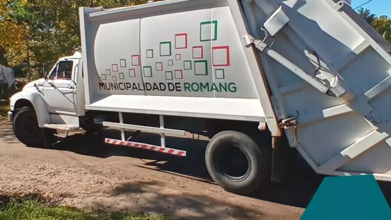 Recolección normal de residuos en Romang