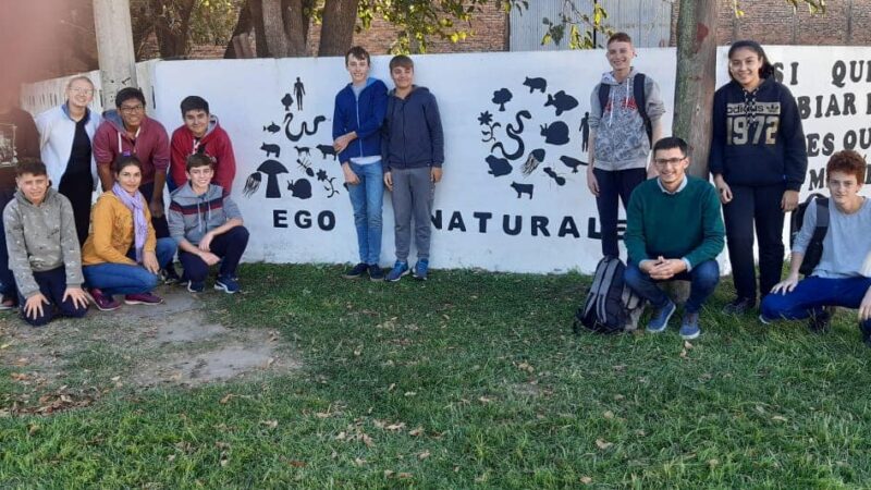 Mirá el mural que pintaron por el Día del Animal