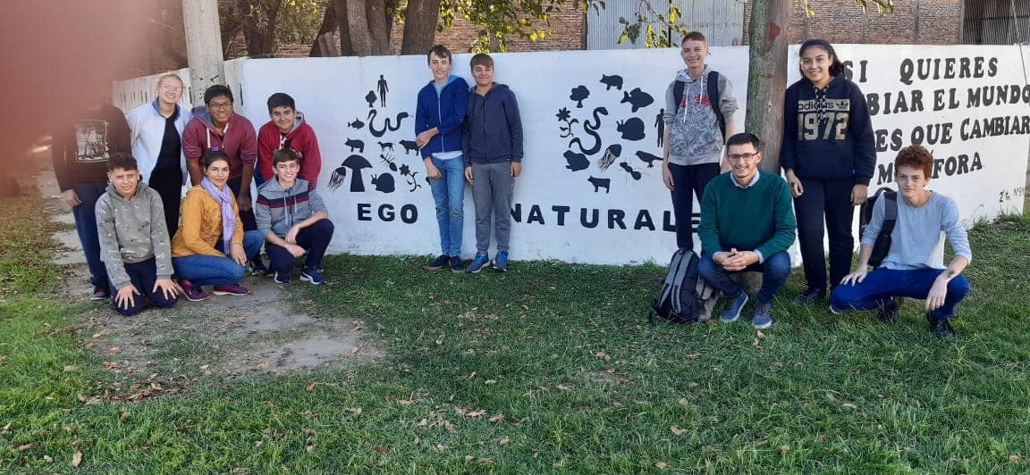 Mirá el mural que pintaron por el Día del Animal
