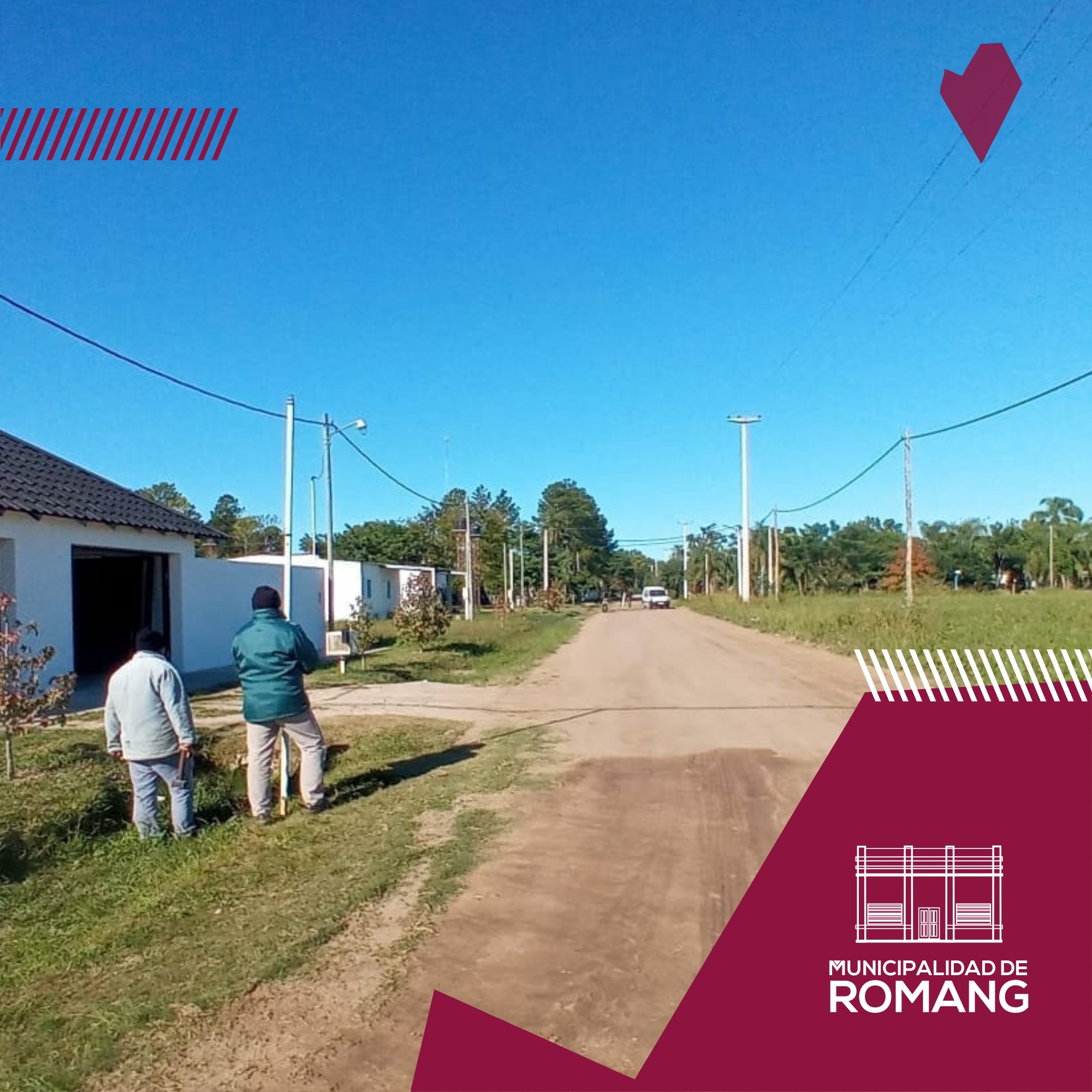 Avanza la construcción de cordón cuneta en Barrio Norte