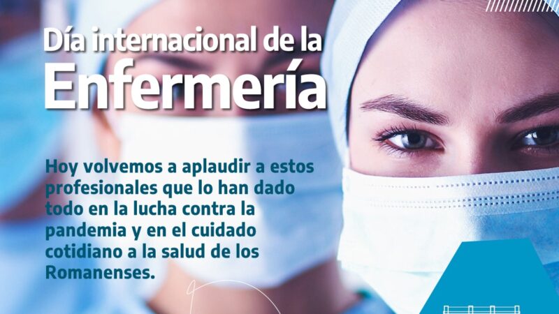 Romang reconoce el trabajo del personal de enfermería