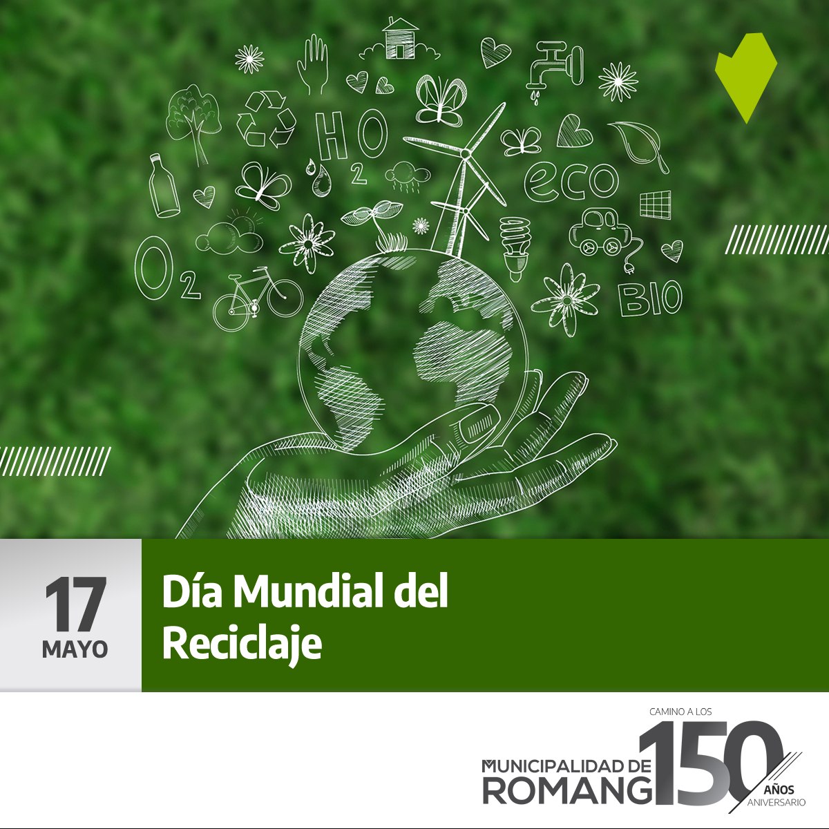 Romang celebra el Día del reciclaje
