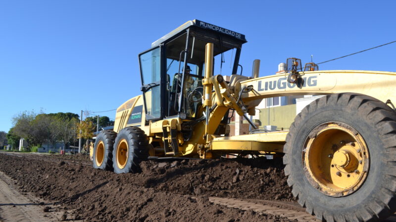 Avanzan las obras en barrios de Romang