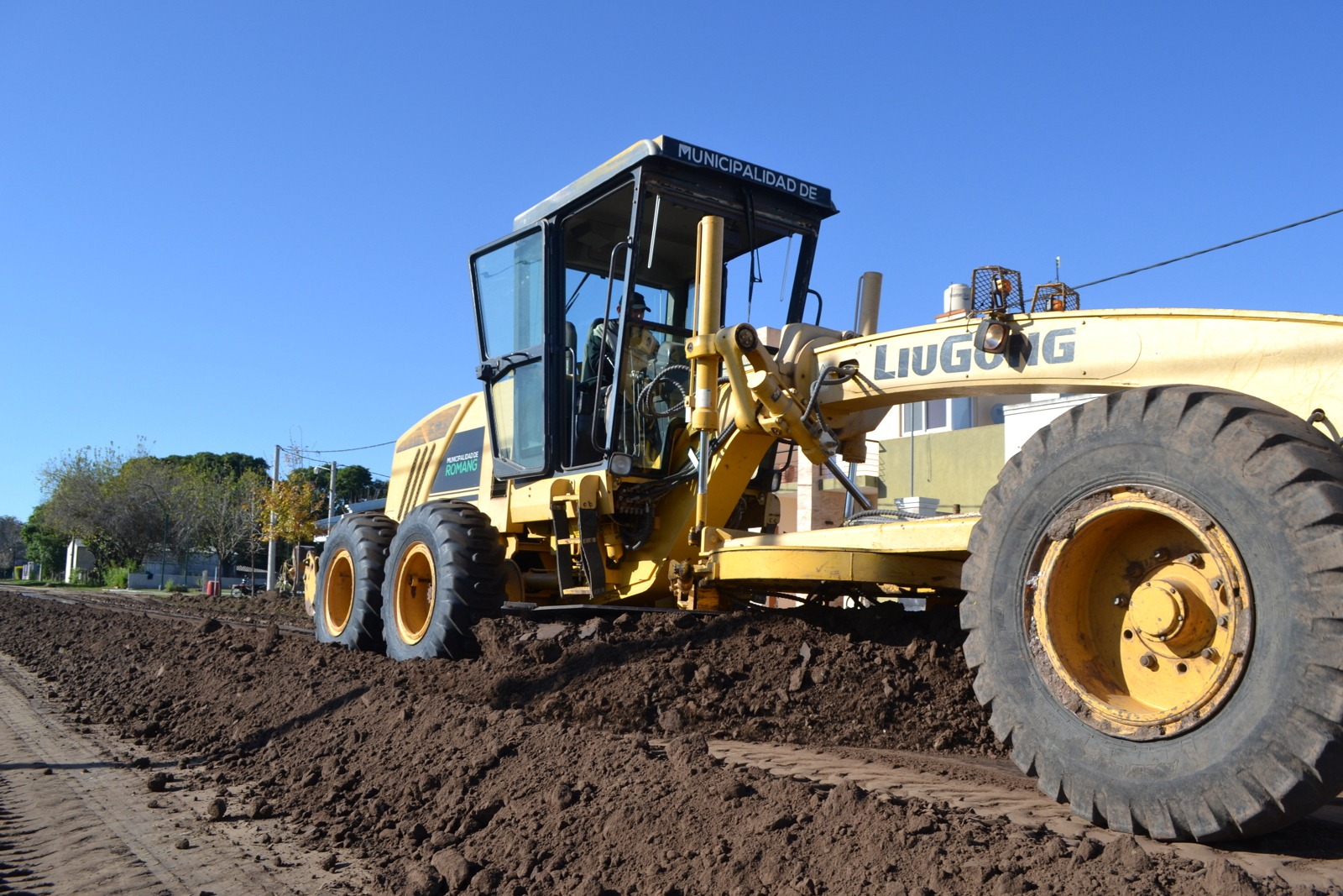 Avanzan las obras en barrios de Romang