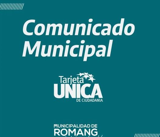 Vení a buscar tu tarjeta Única de Ciudadanía