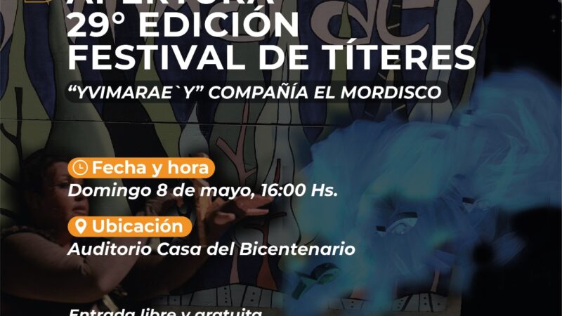 29ª Festival de Titeres en Reconquista