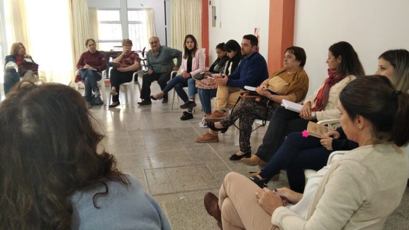 Avellaneda constituyó la mesa de personas mayores