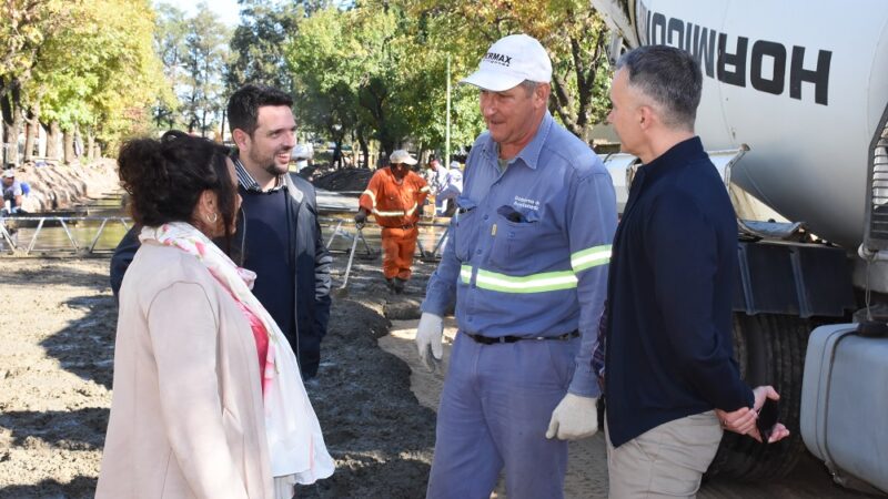 Mirá las obras que se están haciendo en los barrios