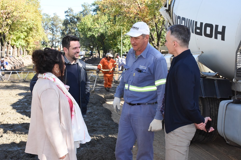 Mirá las obras que se están haciendo en los barrios