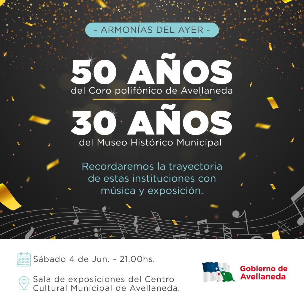 “Armonías del ayer” se disfrutará en Avellaneda