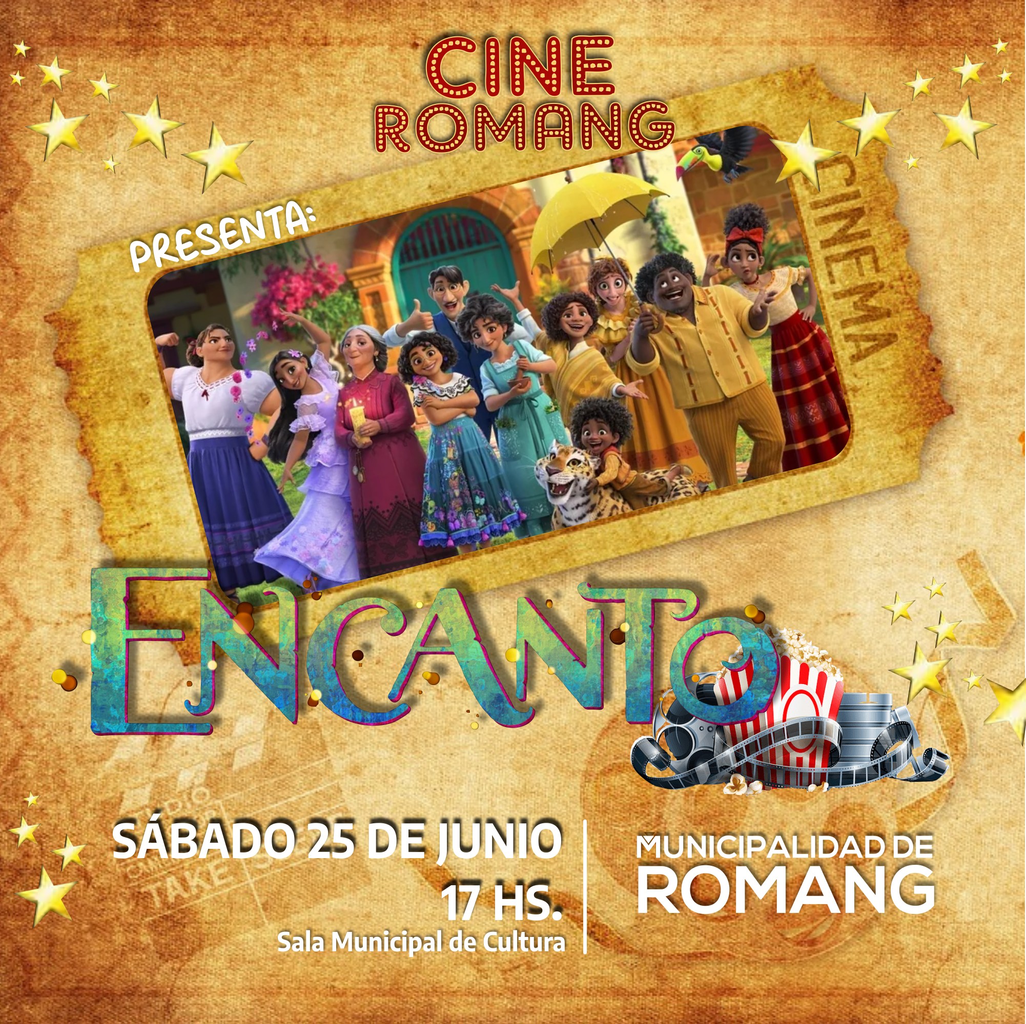 Este fin de semana vuelve el CINE a Romang