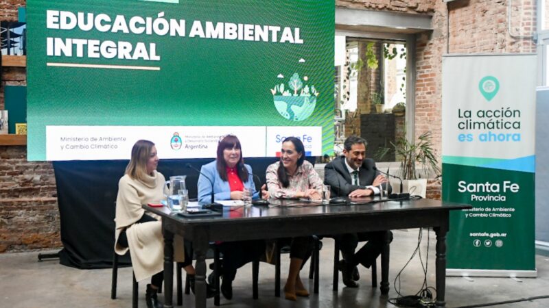 Santa Fe desarrolló el Primer Encuentro Provincial de Educación Ambiental Integral