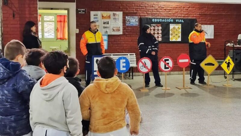 Concientización y educación vial en las Escuelas de Malabrigo