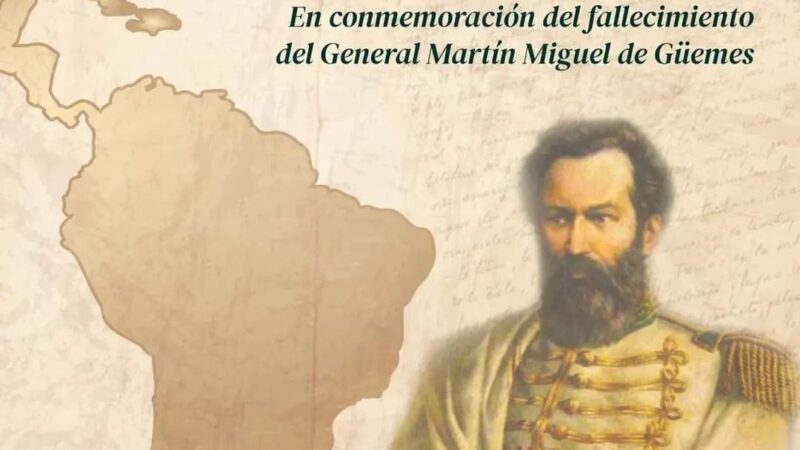 El Senador Marcón recuerda a Miguel de Güemes