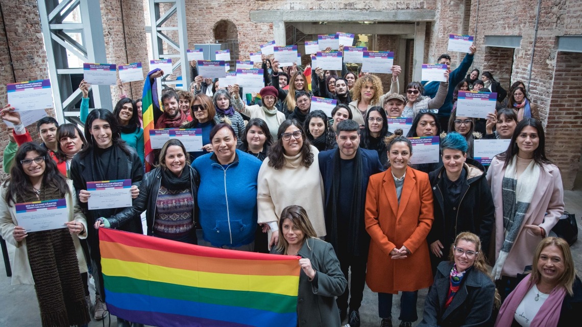 Presentan Red de Acompañantes Territoriales LGBTIQ+