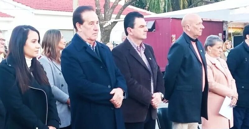 Marcón participó del acto inaugural de la Fiesta del Citrus