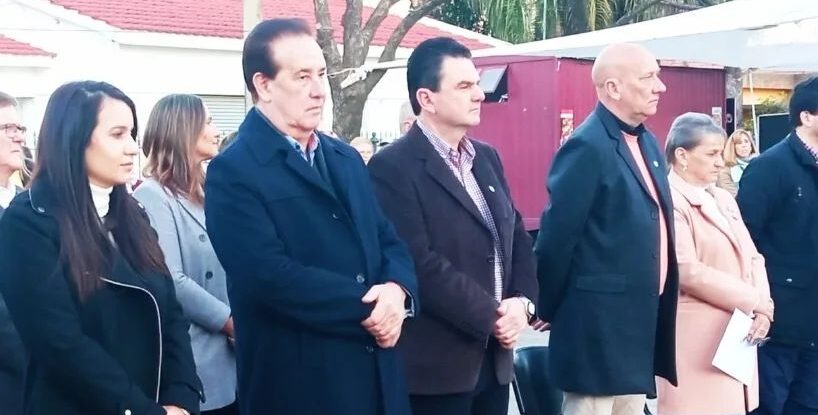 Marcón participó del acto inaugural de la Fiesta del Citrus